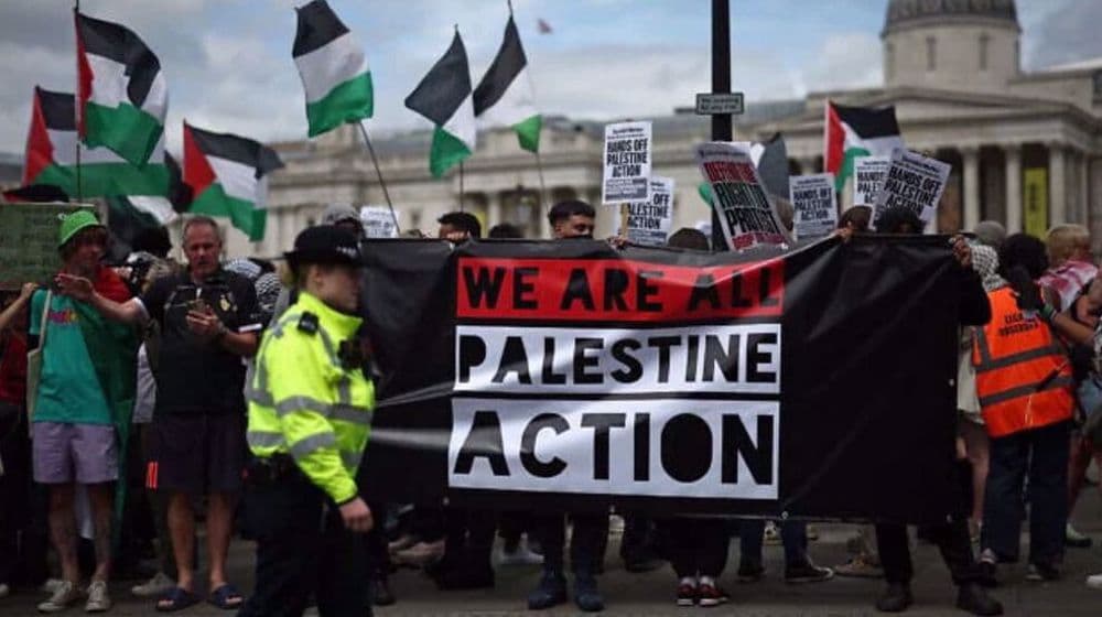 London police arrest 523 protesters over Palestine Action ban